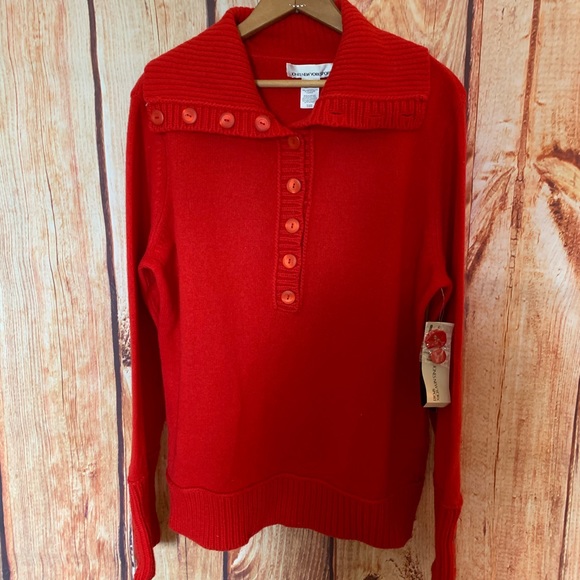 New!! Jones New York Wool Sweater - Picture 1 of 5